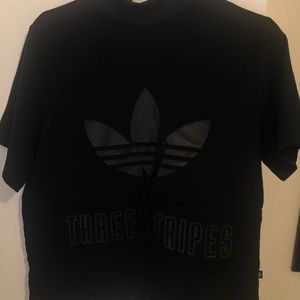 Adidas mock neck tee